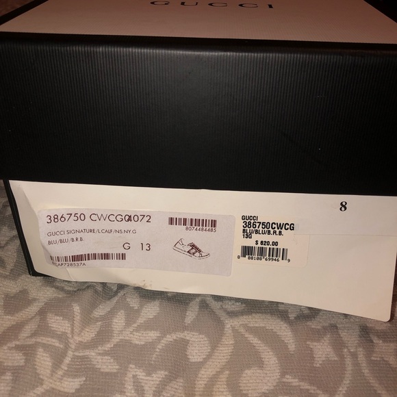 REAL Authentic GUCCI Perfect condition !! Size 13 only worn a few time ! - Picture 7 of 7